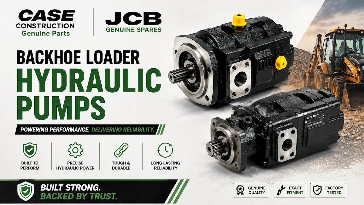 Backhoe Loader Hydraulic Pumps